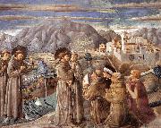 GOZZOLI, Benozzo Scenes from the Life of St Francis (Scene 7, south wall) dfg France oil painting artist